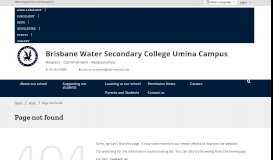
							         AVID - Brisbane Water Secondary College Umina Campus								  
							    