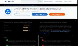 
							         Avionte Staffing and Recruiting Software Reviews 2020 ...								  
							    