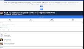 
							         AVON representative registrations/ Inscrieri Reprezentant ...								  
							    