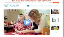 
							         Avondale Preschool Academy - Utah County Preschools								  
							    