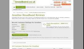 
							         Avonline Broadband Reviews - Broadband.co.uk								  
							    