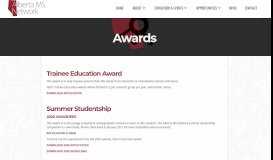 
							         Awards - Alberta MS Network								  
							    