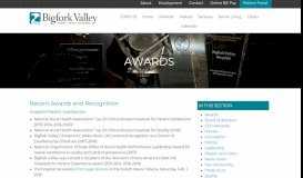 
							         Awards | Bigfork Valley Hospital								  
							    