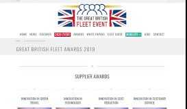 
							         Awards - Great British Fleet Event								  
							    