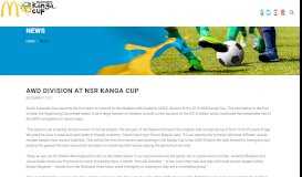 
							         AWD Division at NSR Kanga Cup - McDonald's Kanga Cup								  
							    
