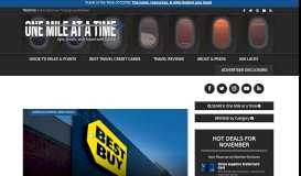 
							         Awesome New Amex Offer For Best Buy Purchases | One Mile at a Time								  
							    