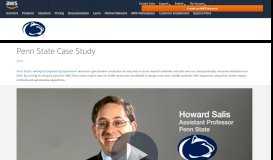 
							         AWS Case Study: Penn State - Amazon Web Services								  
							    