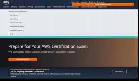 
							         AWS Certification – Prepare for Certification								  
							    