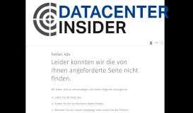 
							         AWS demnächst privat aus Frankfurt - DataCenter-Insider								  
							    