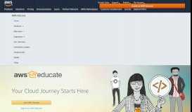 
							         AWS Educate - Amazon Web Services								  
							    