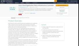 
							         AWS Marketplace: Cisco Cloud Application Policy Infrastructure ...								  
							    