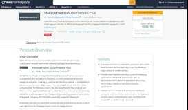 
							         AWS Marketplace: ManageEngine ADSelfService Plus - Amazon Web ...								  
							    