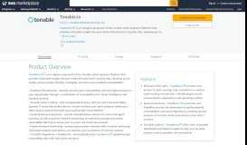 
							         AWS Marketplace: Tenable.io - Amazon Web Services								  
							    