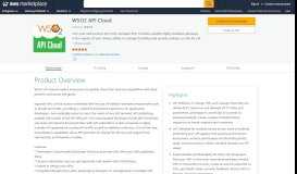 
							         AWS Marketplace: WSO2 API Cloud - Amazon Web Services								  
							    