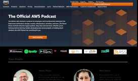 
							         AWS Podcast | Listen & Learn About AWS - Amazon Web Services								  
							    