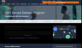 
							         AWS Service Delivery Program - Amazon Web Services								  
							    