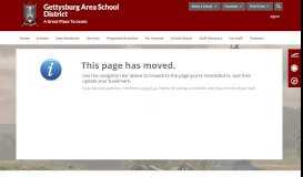 
							         Axa Jones / Welcome - Gettysburg Area School District								  
							    