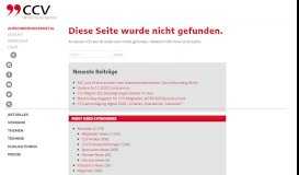 
							         Axel Springer Kundenservice GmbH - CCV								  
							    