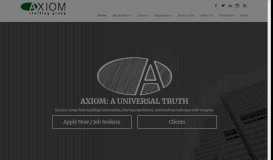 
							         Axiom Staffing Group								  
							    