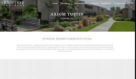 
							         AXIOM TUSTIN - Raintree Partners								  
							    