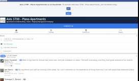 
							         Axis 3700 - Plano Apartments - Home | Facebook								  
							    