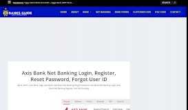 
							         Axis Bank Net Banking Login, Register, Reset Password ...								  
							    