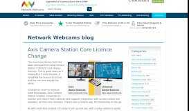 
							         Axis Camera Station License Change | Network Webcams Network ...								  
							    
