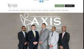 
							         Axis Spine and Pain: Board Certified Pain Medicine & Board Certified ...								  
							    