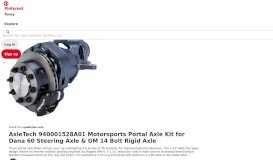 
							         AxleTech 940001528A01 Motorsports Portal Axle Kit for Dana 60 ...								  
							    