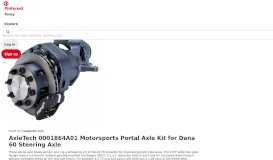 
							         AxleTech Motorsports Portal Axle Kit for Dana 60 Steering Axle | 4x4 ...								  
							    