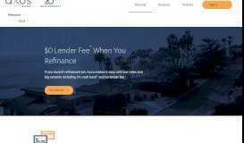 
							         Axos Bank | Online Banking: Checking, Savings, Loans								  
							    