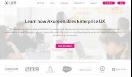
							         Axure Enterprise Platform - Axure								  
							    