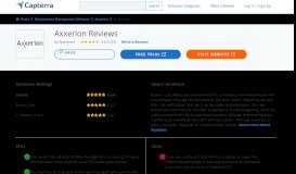 
							         Axxerion Reviews 2019 - Capterra								  
							    