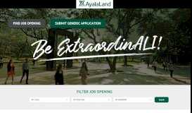 
							         Ayala Land | Careers								  
							    