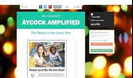 
							         Aycock Amplified | Smore Newsletters for Education								  
							    