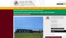 
							         Ayer-Shirley Regional School District								  
							    