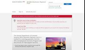 
							         AZ DES Electronic Payment Card - Home Page - Bank of America								  
							    