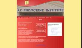 
							         AZ Endocrine Institute PC								  
							    
