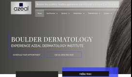 
							         Azeal Dermatology Institute: Dermatologist Boulder | Hydrafacial CO ...								  
							    