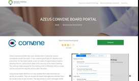 
							         Azeus Convene board portal review | board-room.ca								  
							    