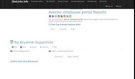 
							         Azkrmc employee portal Results For Websites Listing - SiteLinks.Info								  
							    