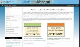 
							         Aztecs Abroad database								  
							    