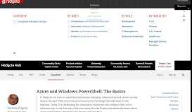 
							         Azure and Windows PowerShell: The Basics - Simple Talk								  
							    