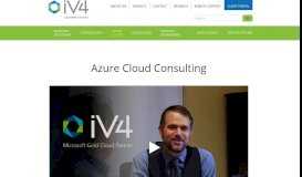 
							         Azure Consulting Services | Microsoft Azure Partner - iV4								  
							    