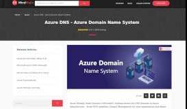 
							         Azure DNS | Azure Portal | Domain Services | DNS Security - Mindmajix								  
							    