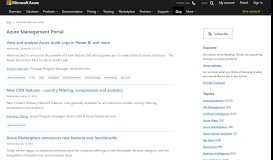 
							         Azure Management Portal - Blog | Microsoft Azure								  
							    