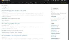 
							         Azure Portal - Blog | Microsoft Azure								  
							    