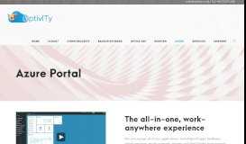 
							         Azure Portal | Migrate to Cloud - Optivity								  
							    