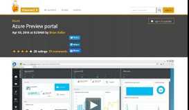 
							         Azure Preview portal | Azure | Channel 9								  
							    