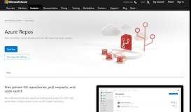 
							         Azure Repos – Git Repositories | Microsoft Azure								  
							    